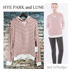 Hye Park and Lune | Luna Red Striped Hoodie